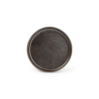 Formal plates - Plate 13,5xH2cm black Ceres - FINE2DINE (F2D)