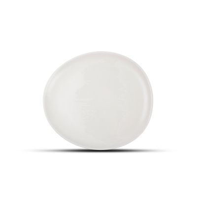 Assiettes de réception - Assiette plate 21x18,5cm white Ceres - FINE2DINE (F2D)