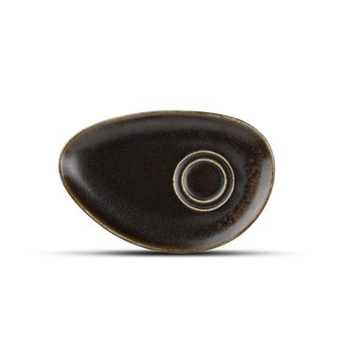 Plats et saladiers - Soucoupe 20x13cm black Ceres - FINE2DINE (F2D)