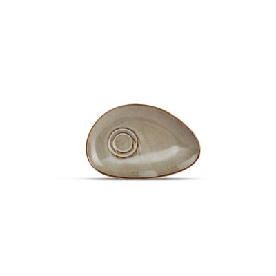 Plats et saladiers - Soucoupe 20x13cm grey Ceres - FINE2DINE (F2D)