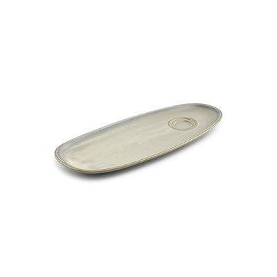 Platter and bowls - Saucer 35x15cm universal green Usko - FINE2DINE (F2D)