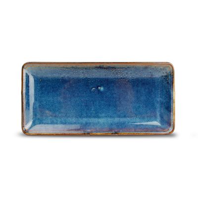 Platter and bowls - Serving dish 11,5x25,5cm blue Nova - FINE2DINE (F2D)