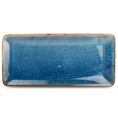 Plats et saladiers - Plat à servir 16x35,5cm blue Nova - FINE2DINE (F2D)