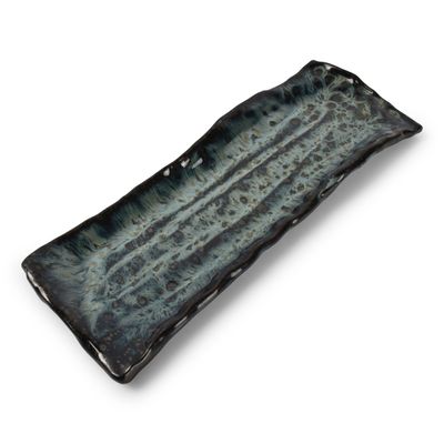 Plats et saladiers - Plat à servir 32x10cm seaweed Umi - FINE2DINE (F2D)