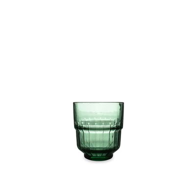 Glass - Glass 34cl green Tiffany - set/4 - ONA