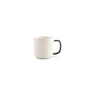 Mugs - Mug 37cl white/black Mae - ONA