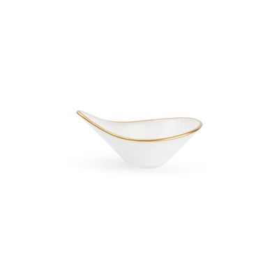Platter and bowls - Bowl 12xH5cm glass white Glint - S|P COLLECTION