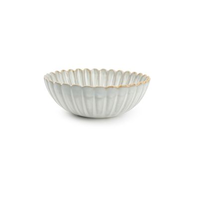 Platter and bowls - Bowl 13xH4,5cm nuance white Lotus - S|P COLLECTION