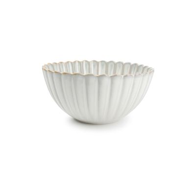 Platter and bowls - Bowl 16xH7,5cm nuance white Lotus - S|P COLLECTION