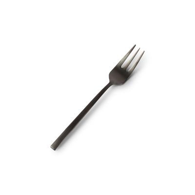 Forks - Cake fork matte black Terno - set/6 - S|P COLLECTION