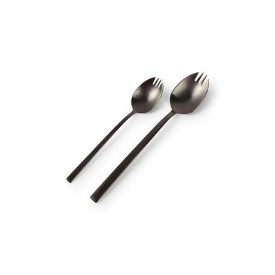 Fourchettes - Fourchette apéro 11cm mat noir Terno - Lot de 6 - S|P COLLECTION