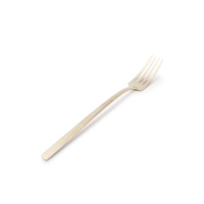 Forks - Table fork matte gold Terno - set/6 - S|P COLLECTION