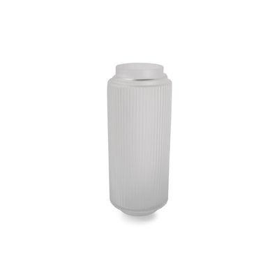 Vases - Vase 12xH29cm matte white Ribble - S|P COLLECTION