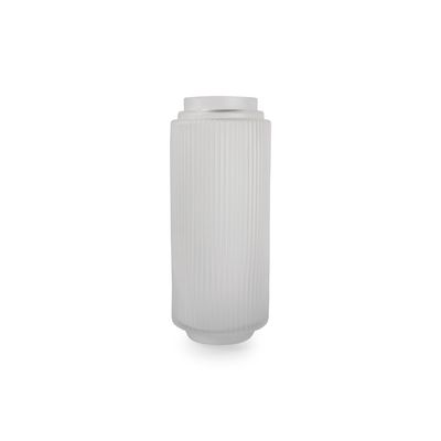 Vases - Vase 12xH29cm matte white Ribble - S|P COLLECTION