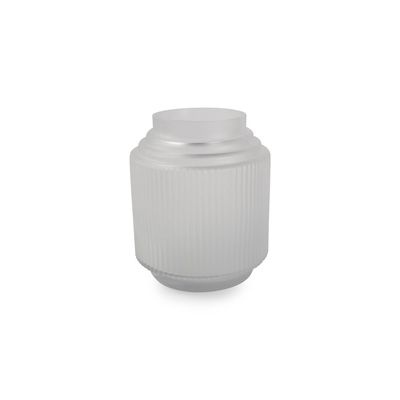 Vases - Vase 15xH18cm matte white Ribble - S|P COLLECTION
