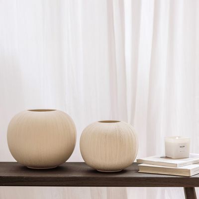 Vases - Vase 23xH19,5cm beige Vico - S|P COLLECTION