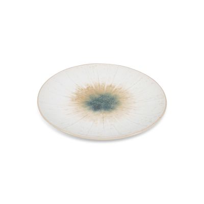 Formal plates - Flat plate 23.5xH3.5cm white Eclipse - S|P COLLECTION