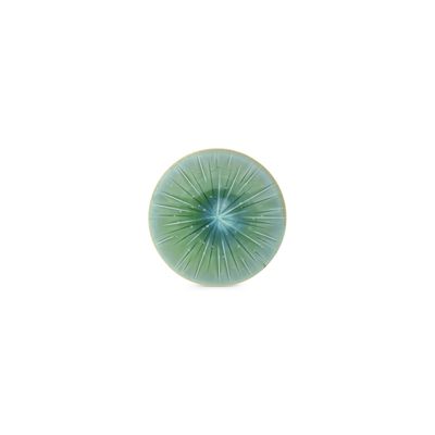 Formal plates - Flat plate 21cm turquoise Eclipse - S|P COLLECTION