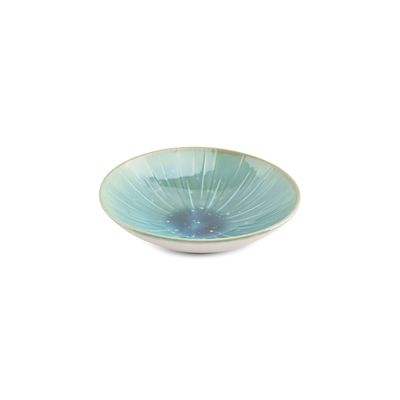 Platter and bowls - Bowl 24.5xH6cm turquoise Eclipse - S|P COLLECTION