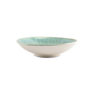 Platter and bowls - Bowl 29.5xH7.5cm turquoise Eclipse - S|P COLLECTION