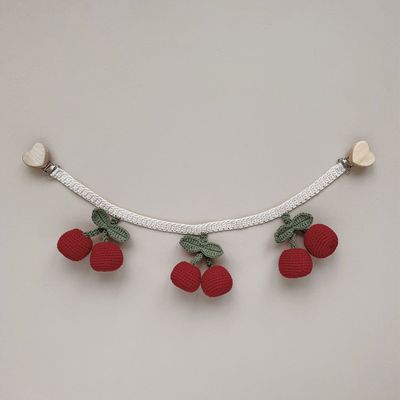 Children's decorative items - Cherry Pram Chain | with bell - PATTI OSLO