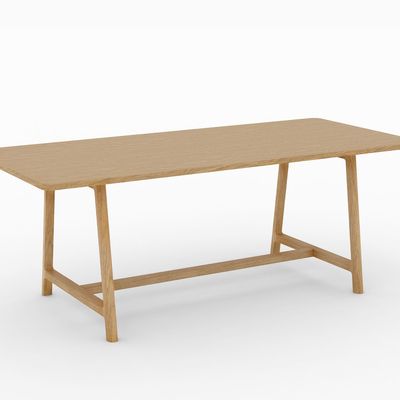 Dining Tables - Minimalist Frame Table for Timeless Gatherings - OAK - MOR