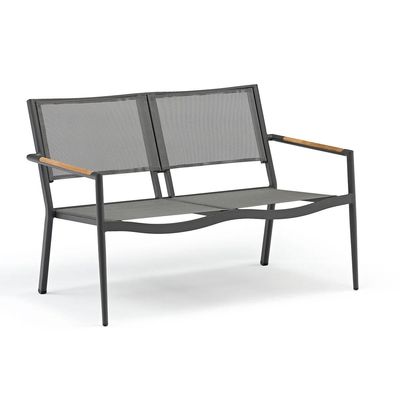 Lawn sofas - POLO 2 seater garden sofa - COUTURE JARDIN