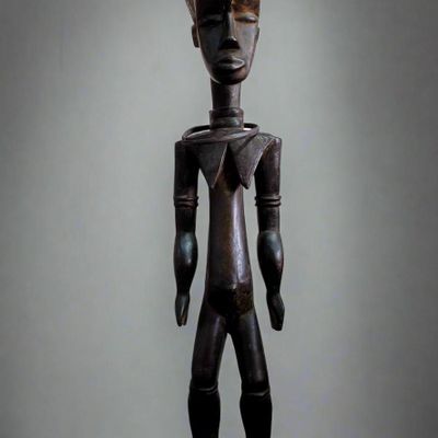 Sculptures, statuettes and miniatures - Dan Statue - QUINTESSENCE AFRICAINE