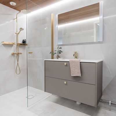 Shower stalls - Shower Wall, Customizable - SCANDINAVIAN GLASSFACTORY