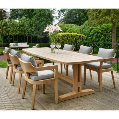 Lawn tables - Tadoussac Dining Table 280 cm outdoor - RÊVE BY GREGOIR