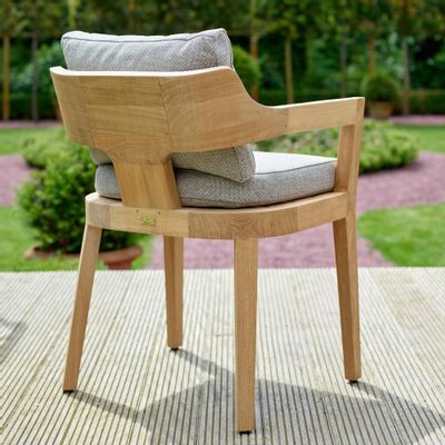 Lawn armchairs - Tadoussac Dining Armchair outdoor - RÊVE BY GREGOIR
