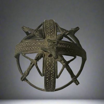 Sculptures, statuettes et miniatures - Couronne du Hogon, peuple Dogon, Mali - QUINTESSENCE AFRICAINE