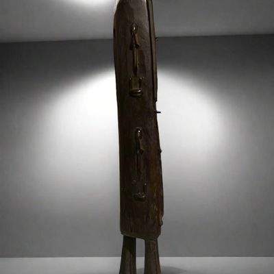 Sculptures, statuettes et miniatures - Boite à pharmacopée dogon - QUINTESSENCE AFRICAINE