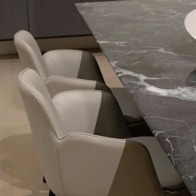 Tables Salle à Manger - Table de salle à manger Camerich Spin (marbre brun de Lombardie) - GREGOIR RÊVE