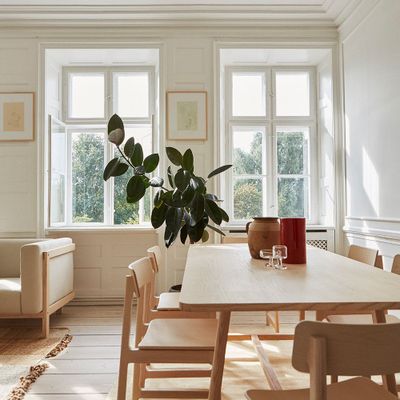 Meubles de cuisines  - La chaise FRAME moderne minimaliste en bois de frêne - MOR