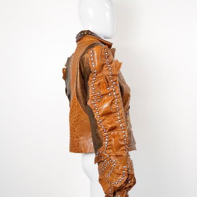 Prêt-à-porter - Jacket SONIC Ochre - Hand made - MONYER