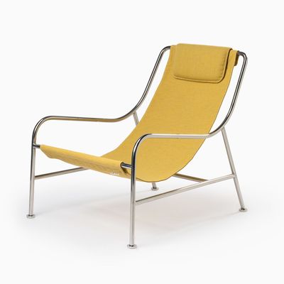 Deck chairs - Minimalist Outdoor Lounge Chair - LISBOA - MOR