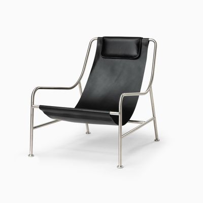 Lounge chairs - Minimalist Indoor Lounge Chair - LISBOA - MOR DESIGN