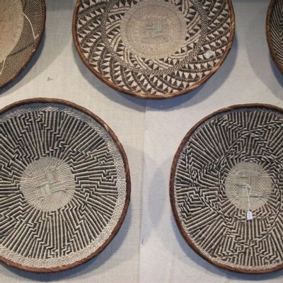 Decorative objects - 20 to 75cm Tonga Natural Fiber Basket - TERRE SAUVAGE