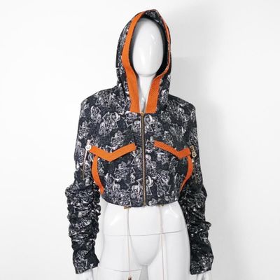 Prêt-à-porter - Jacket STELLAR PRO Grey Orange - Handcraftted - MONYER