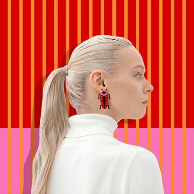 Gifts - Red Bug Earrings - ISUWA