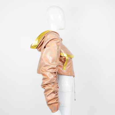 Apparel - Jacket STELLAR LEATHER Peach Holo - MONYER