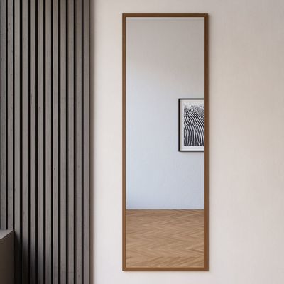 Mirrors - Full Length Mirror With Alder Frame (50x150cm) - SCANDINAVIAN GLASSFACTORY