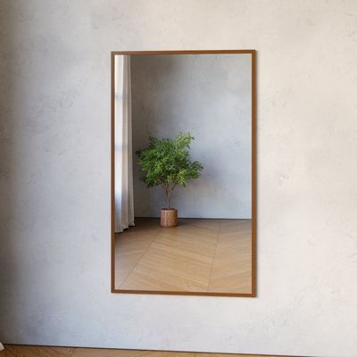 Miroirs - Grand miroir pleine longueur avec cadre en aulne (80x135cm) - SCANDINAVIAN GLASSFACTORY