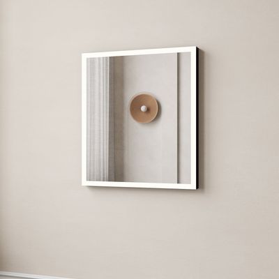 Bathroom mirrors - Full Lux Square LED Mirror (60x70cm) - SCANDINAVIAN GLASSFACTORY