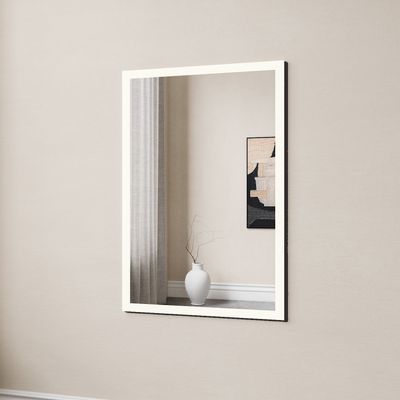 Miroirs pour salle de bain - Miroir LED carré Full Lux (60 x 90 cm) - SCANDINAVIAN GLASSFACTORY