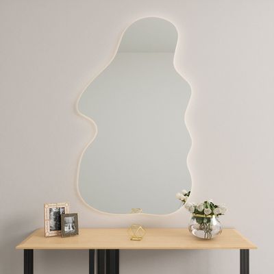Mirrors - Lighthouse Mirror With Backlight (80x140cm) - SCANDINAVIAN GLASSFACTORY