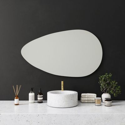 Mirrors - Drop wall mirror (55x100cm) - SCANDINAVIAN GLASSFACTORY