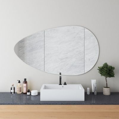 Mirrors - Drop wall mirror (75x130cm) - SCANDINAVIAN GLASSFACTORY