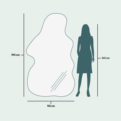 Miroirs - Miroir Phare (110x190cm) - SCANDINAVIAN GLASSFACTORY